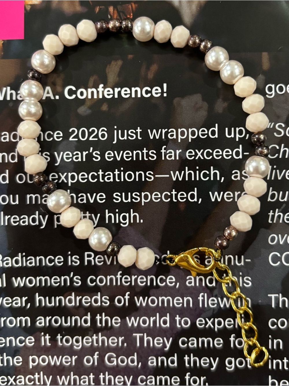 Pearl Blessing Bracelet!